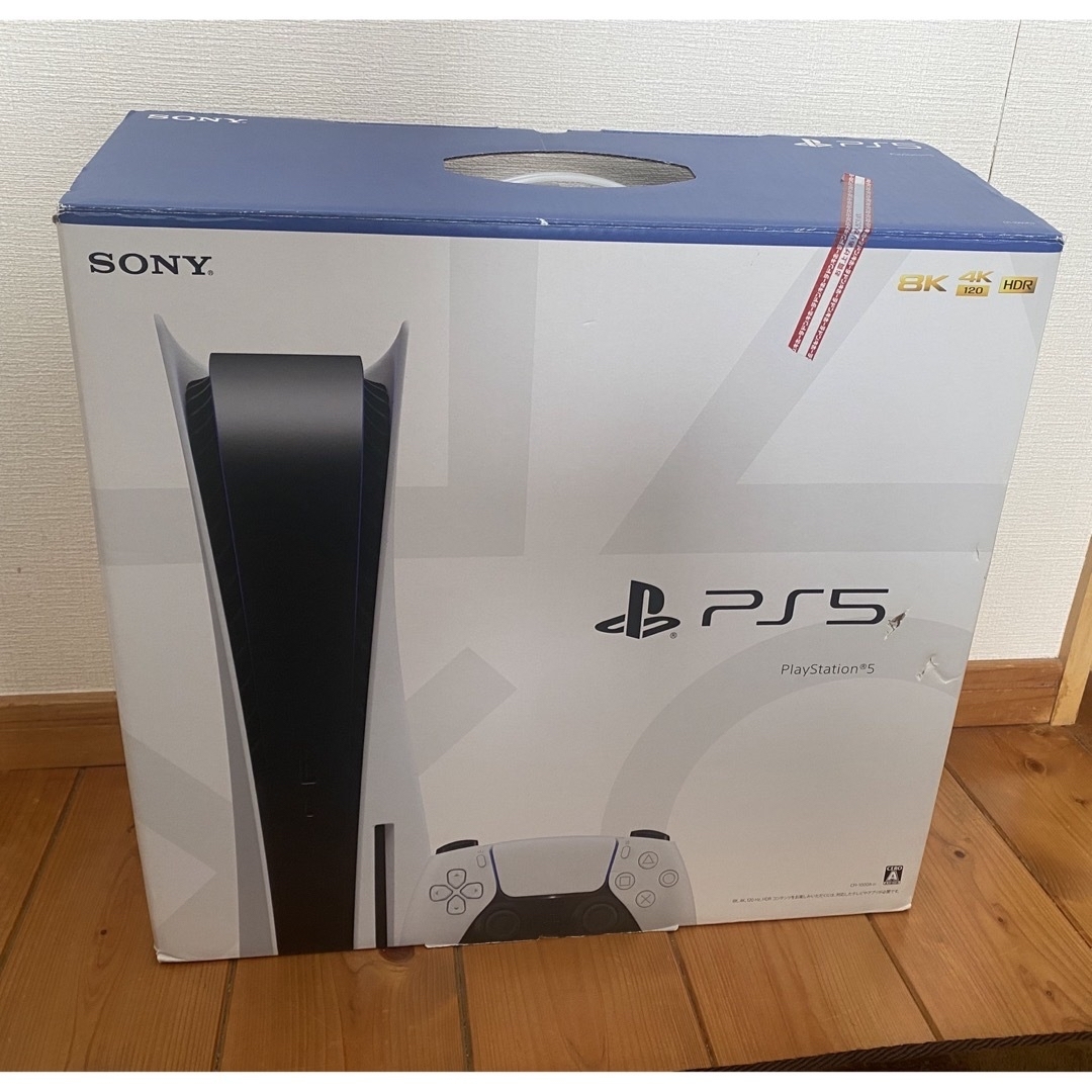 PlayStation(プレイステーション)のSONY PlayStation5 CFI-1000A01 エンタメ/ホビーのゲームソフト/ゲーム機本体(家庭用ゲーム機本体)の商品写真