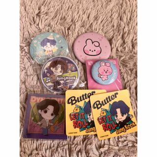 ビーティーイシビル(BT21)のbts bt21 tiny tan ジョングク　グッズ　まとめ売り(アイドルグッズ)