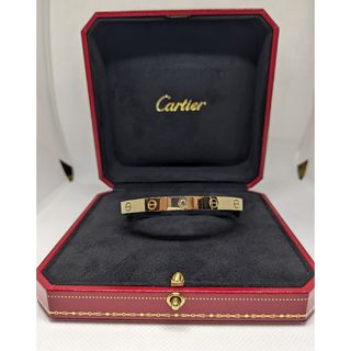 カルティエ(Cartier)のCartier LOVE オープンバングル 18 1P ダイヤ(ブレスレット)