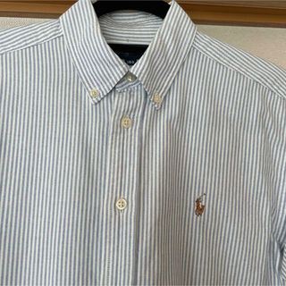 ポロラルフローレン(POLO RALPH LAUREN)の連休セール中！ラルフローレン  ストライプシャツ　160センチ(ブラウス)