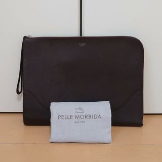 ペッレ モルビダ(PELLE MORBIDA)のペッレモルビダ PELLE MORBIDA クラッチバッグ ブラウン(セカンドバッグ/クラッチバッグ)