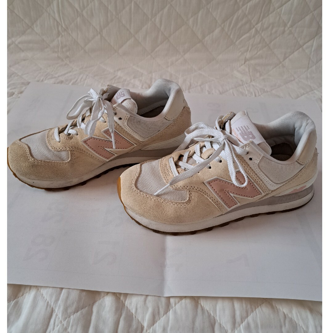 574（New Balance）(ゴーナナヨン)のnew balance　レディース　スニーカー　WL574  2足セット レディースの靴/シューズ(スニーカー)の商品写真