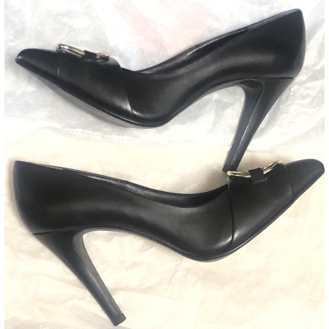 DIANA(ダイアナ)のDiana ハイヒール/パンプス9.5cm黒22.5cm レディースの靴/シューズ(ハイヒール/パンプス)の商品写真
