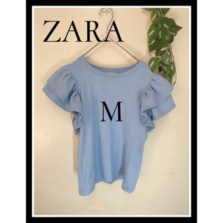 ザラ(ZARA)のZARA Tシャツ カットソー 半袖 古着(Tシャツ(半袖/袖なし))