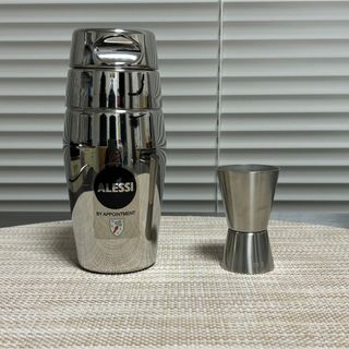 アレッシィ(ALESSI)の新品★ALESSI★シェイカー・メジャーカップセット(アルコールグッズ)