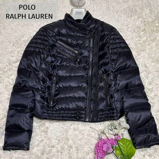 POLO RALPH LAUREN - 極美品 ポロラルフローレン 千鳥柄 ダウン