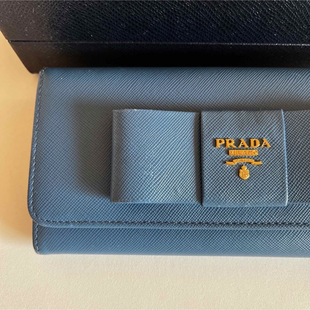 PRADA(プラダ)のPRADA♡リボンウォレット レディースのファッション小物(財布)の商品写真