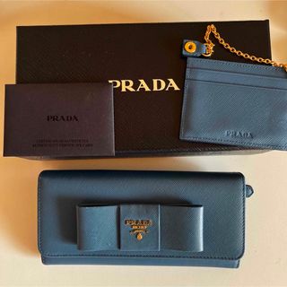 プラダ(PRADA)のPRADA♡リボンウォレット(財布)