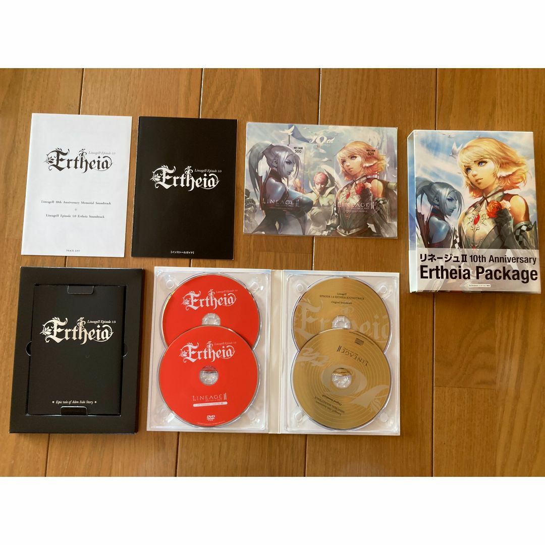 リネージュ2 10th Anniversary Ertheia Package  エンタメ/ホビーのゲームソフト/ゲーム機本体(PCゲームソフト)の商品写真