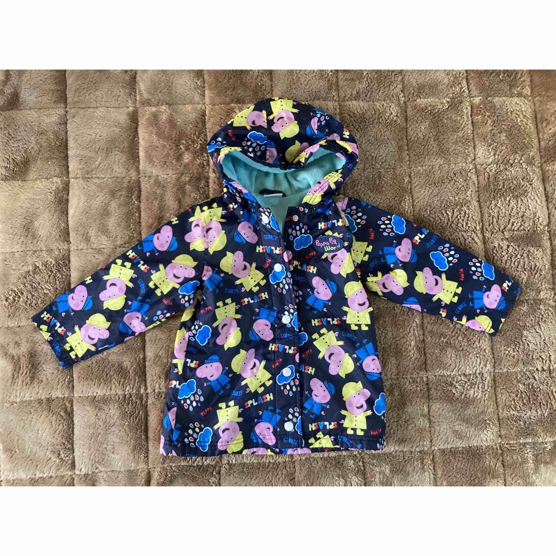 BURBERRY(バーバリー)のpeppa pig キッズ　ナイロンジャケット　2-3y キッズ/ベビー/マタニティのキッズ服女の子用(90cm~)(ジャケット/上着)の商品写真