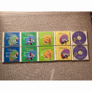 Disney - DWEディズニー英語　シングアロング　sing along CD10枚セット