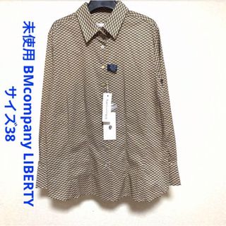 リバティ(LIBERTY.)の未使用 BMcompany LIBERTY リバティー 長袖ブラウス 38シャツ(シャツ/ブラウス(長袖/七分))