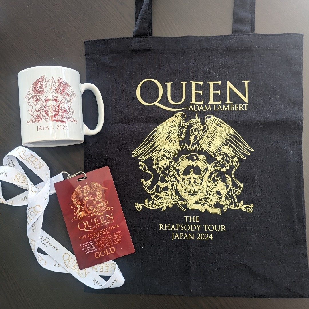Queen(クイーン)のQUEEN　クイーン＋アダム・ランバート　GOLD席グッズ エンタメ/ホビーのタレントグッズ(ミュージシャン)の商品写真