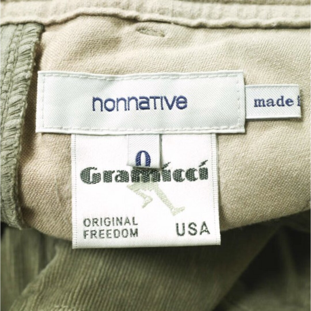 nonnative(ノンネイティブ)のnonnative x GRAMICCI ノンネイティブ グラミチ 別注 日本製 CLIMBER EASY PANTS OVERDYED C/P CORD STRETCH コーデュロイクライミングイージーパンツ NN-P2056 0 GREIGE ボトムス【中古】【nonnative × GRAMICCI】 メンズのパンツ(その他)の商品写真