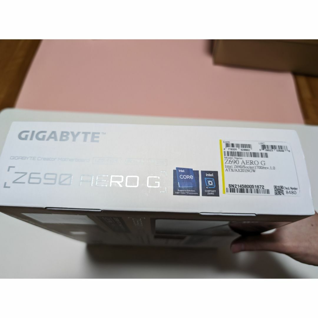 GIGABYTE(ギガバイト)のマザーボード Z690 Aero G LGA1700 自作PC GIGABYTE スマホ/家電/カメラのPC/タブレット(PCパーツ)の商品写真