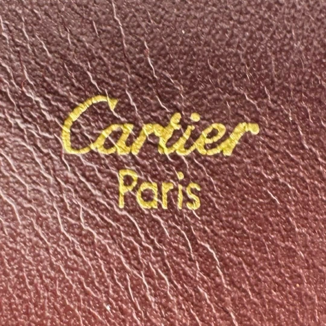 Cartier(カルティエ)のカルティエCARTIERマストラインマストドゥカルティエ ラウンド小銭入れ レディースのファッション小物(コインケース)の商品写真