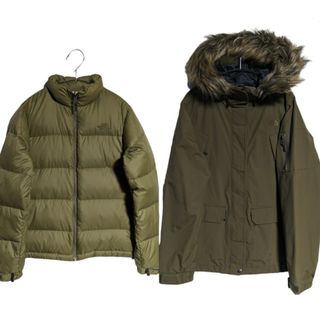 ザノースフェイス(THE NORTH FACE)のノースフェイス グレーストリクライメートパーカ レディース Lサイズ 希少 レア(ダウンジャケット)