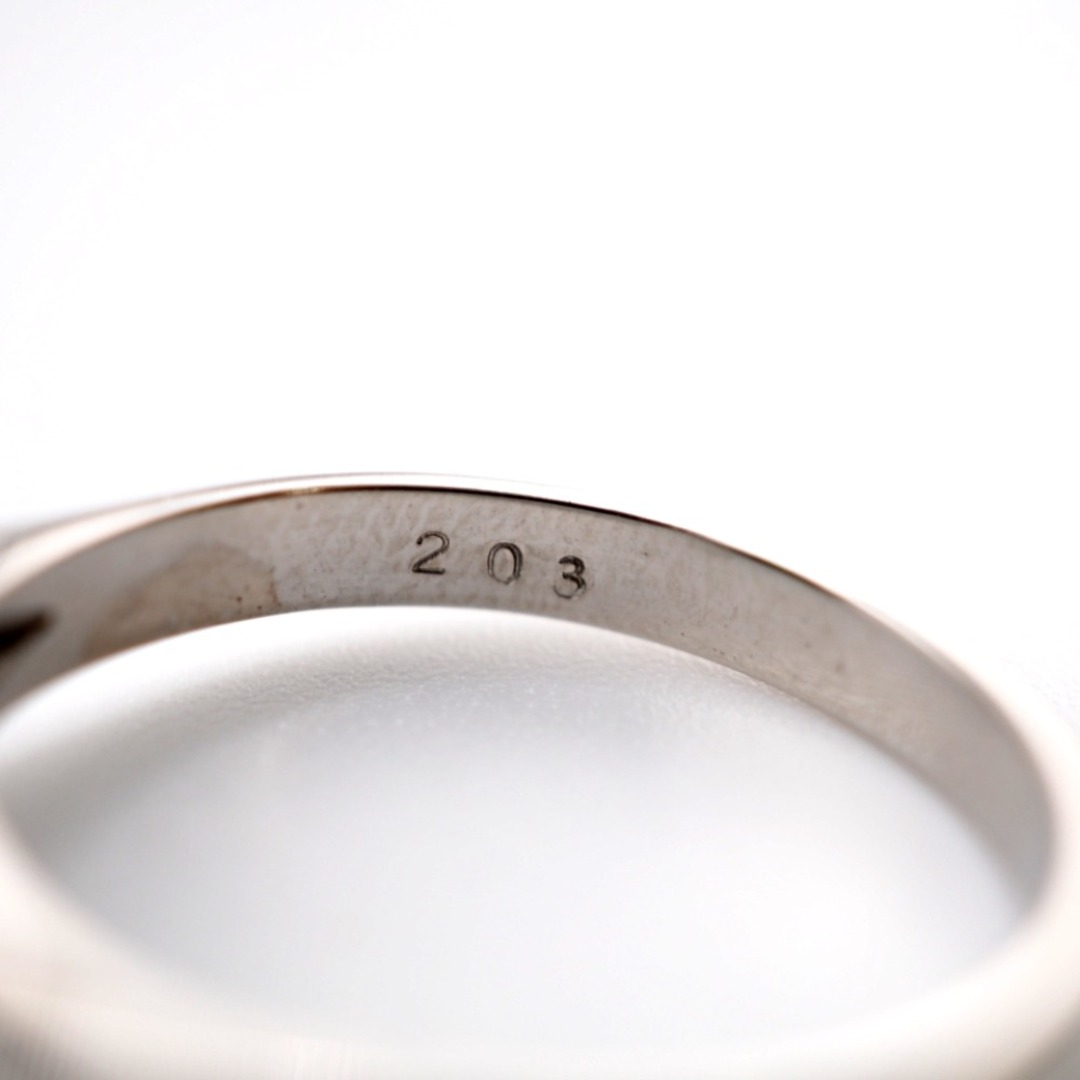リング・指輪
 グリーントルマリン ダイヤ 12号 PT900 シルバー レディースのアクセサリー(リング(指輪))の商品写真