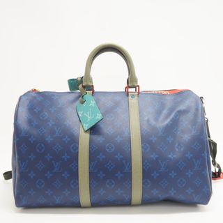 ルイヴィトン(LOUIS VUITTON)のルイヴィトン LOUIS VUITTON ボストンバッグ
 モノグラムパシフィック キーポル バンドリエール45 M43855 ブルー(ボストンバッグ)