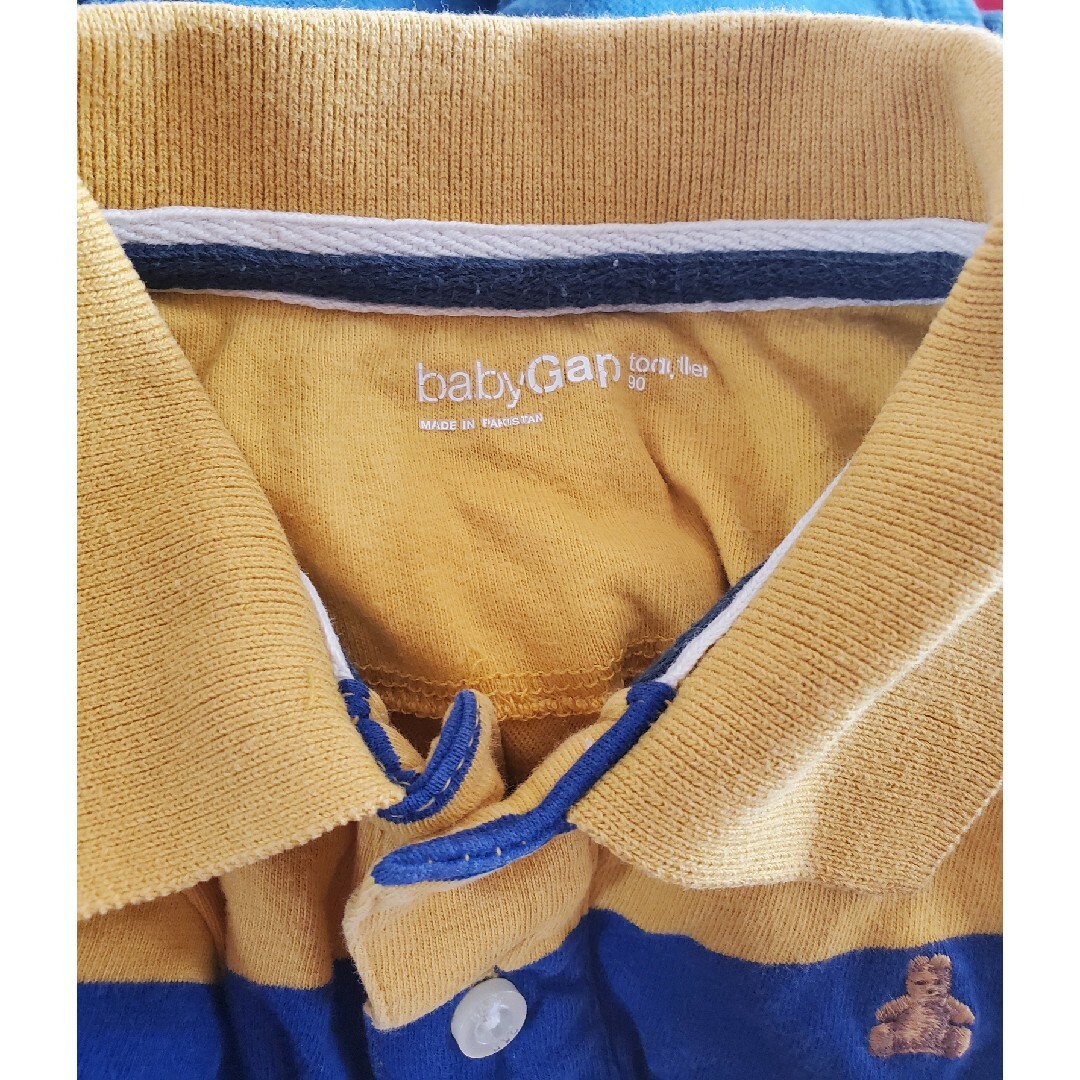 babyGAP(ベビーギャップ)のbabyGAPポロシャツ キッズ/ベビー/マタニティのキッズ服男の子用(90cm~)(Tシャツ/カットソー)の商品写真