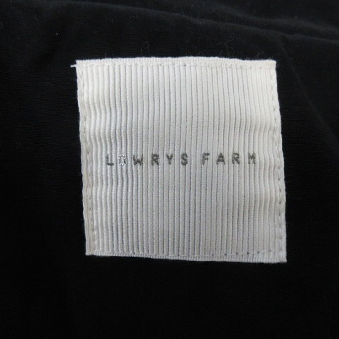 LOWRYS FARM(ローリーズファーム)のローリーズファーム 中綿ジャケット ステンカラー ショート 長袖 無地 F 黒 レディースのジャケット/アウター(その他)の商品写真