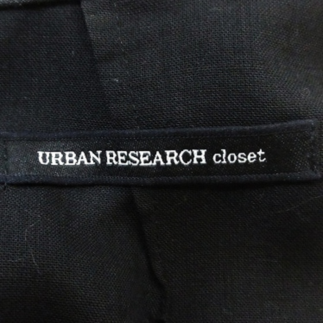URBAN RESEARCH(アーバンリサーチ)のアーバンリサーチ クローゼット ワンピース ひざ丈 長袖 無地 黒 赤 レディースのワンピース(ミニワンピース)の商品写真