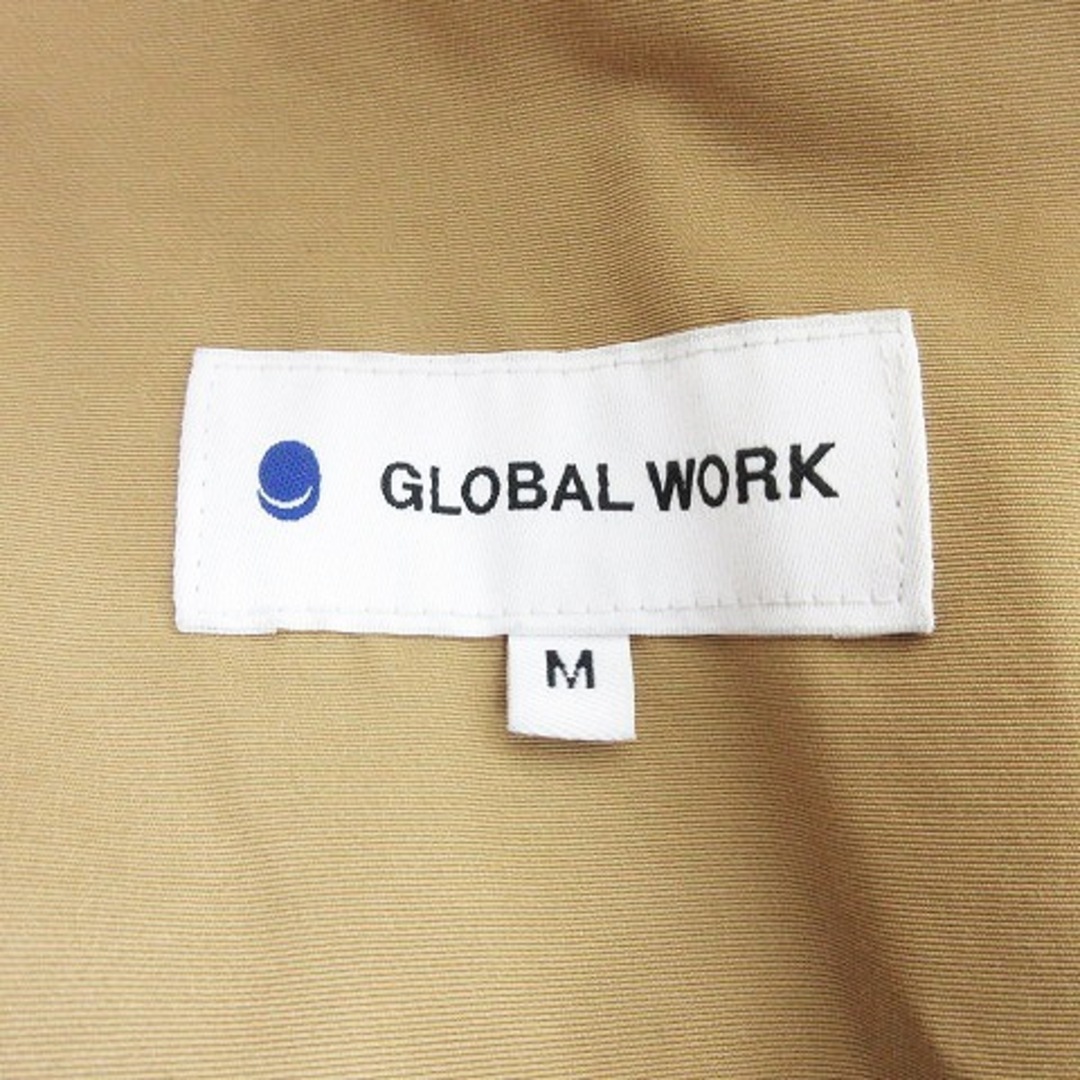 GLOBAL WORK(グローバルワーク)のグローバルワーク コーズ ミリタリーコート 長袖 無地 M ベージュ アウター レディースのジャケット/アウター(モッズコート)の商品写真