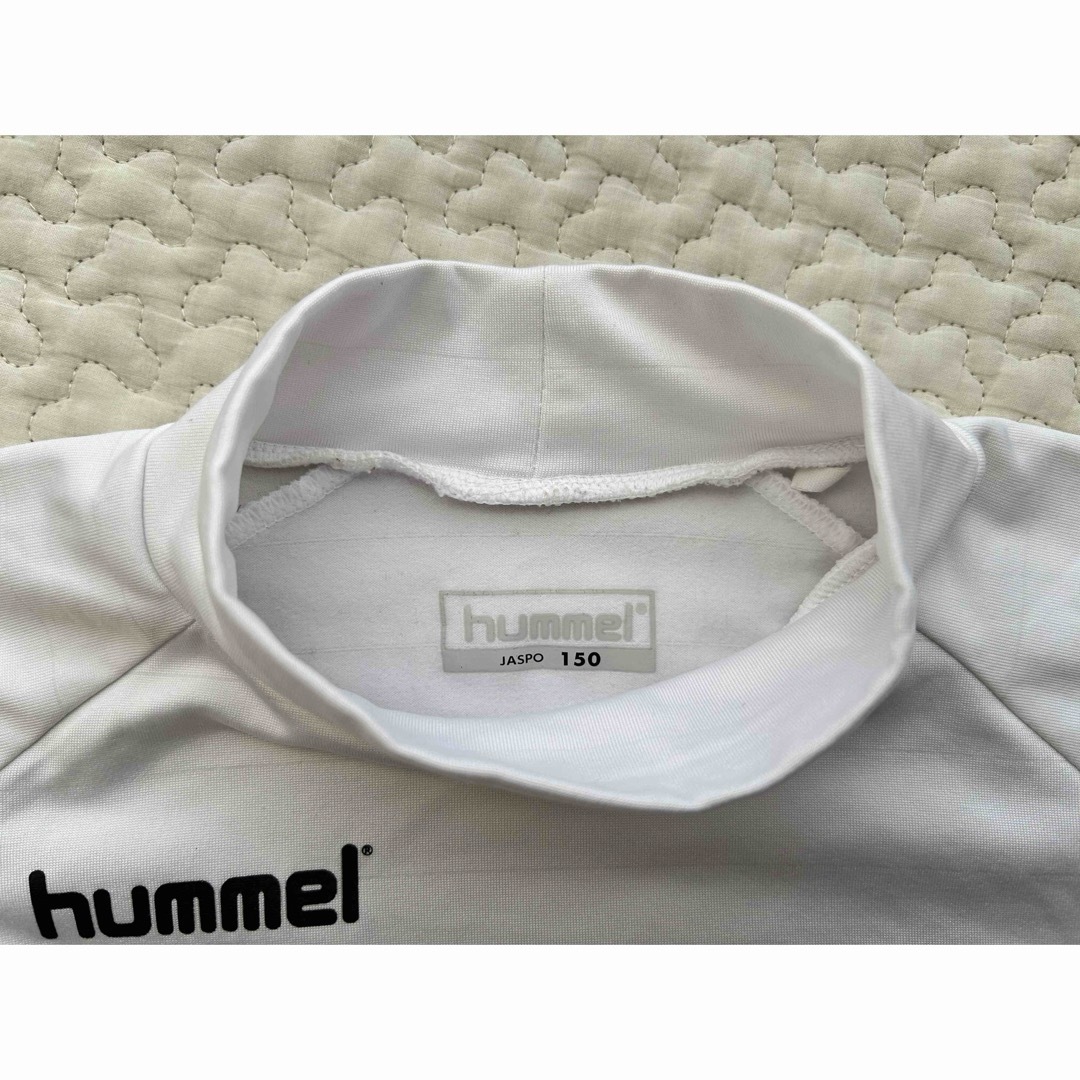 hummel(ヒュンメル)の★数回着用のみ★hummel 【ジュニア あったかインナーシャツ】150cm スポーツ/アウトドアのサッカー/フットサル(ウェア)の商品写真