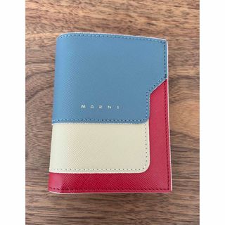 Marni - マルニ コンパクト 三つ折り財布 カーフスキン サフィアーノ