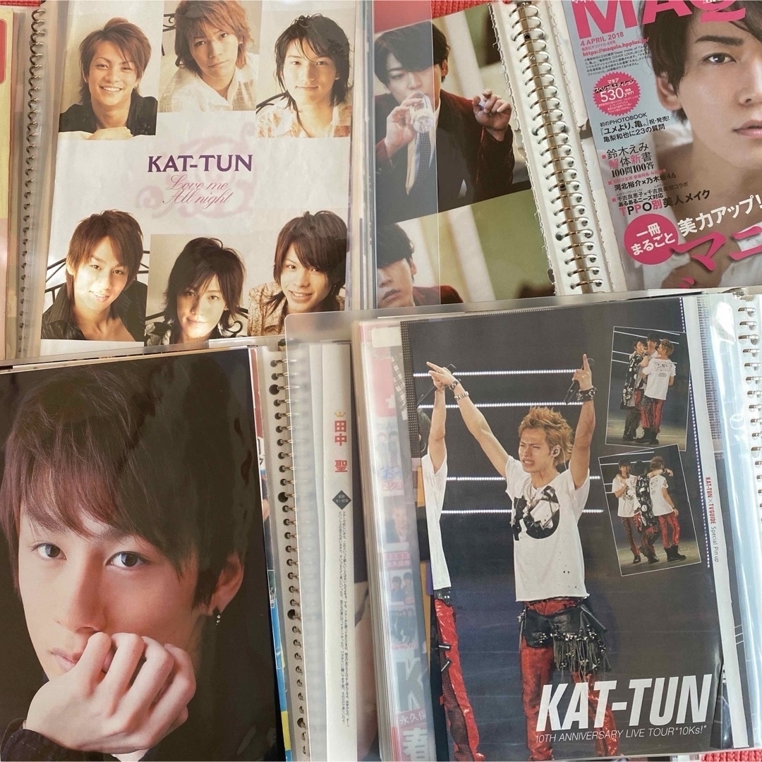 KAT-TUN(カトゥーン)のKAT-TUN 雑誌切り抜きファイル1169P 14年分7冊セット大量まとめ売 エンタメ/ホビーのタレントグッズ(アイドルグッズ)の商品写真