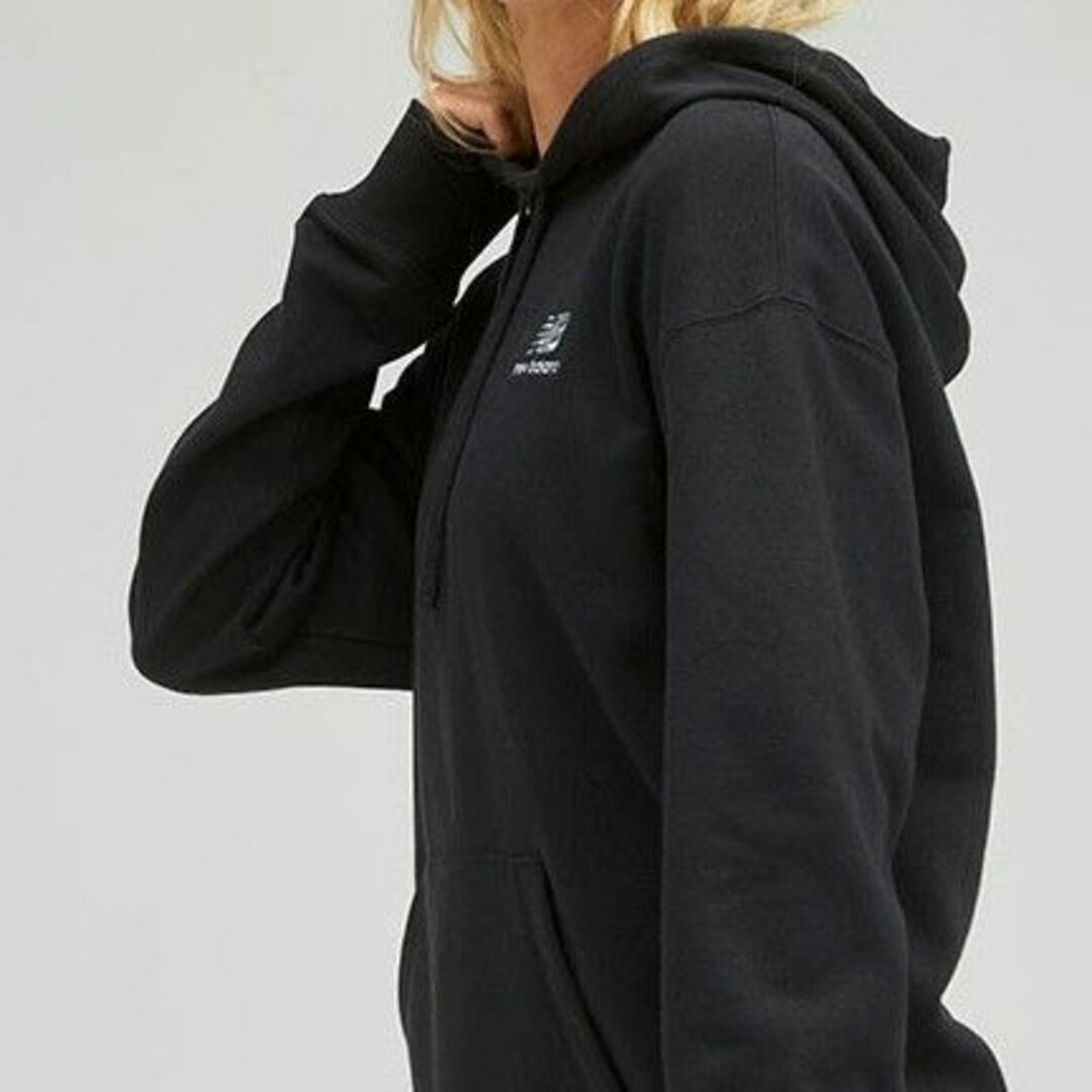 New Balance(ニューバランス)の新品 サイズ3 newbalance hoodie 大谷翔平 プロ着用モデル 黒 スポーツ/アウトドアの野球(ウェア)の商品写真