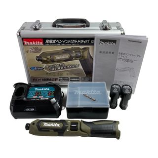 マキタ(Makita)のκκMAKITA マキタ ペンインパクトドライバ　未使用品 付属品完備 コードレス式 7.2v TD022DSHXO オリーブ(その他)