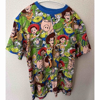 ディズニー(Disney)のディズニー　トイストーリー　総柄Tシャツ　unisex(Tシャツ(半袖/袖なし))