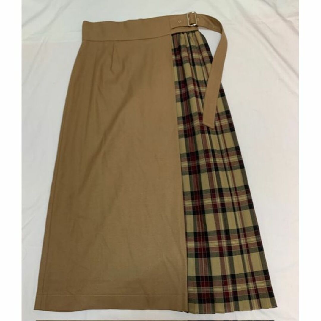 PLST(プラステ)のPUST（プラステ）異素材スカート レディースのスカート(ロングスカート)の商品写真