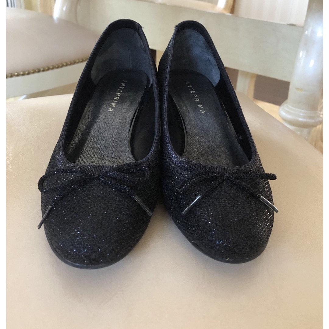 ANTEPRIMA(アンテプリマ)のANTEPRIMA   美品✨パンプス　ブラック🖤　サイズ23cm レディースの靴/シューズ(ハイヒール/パンプス)の商品写真