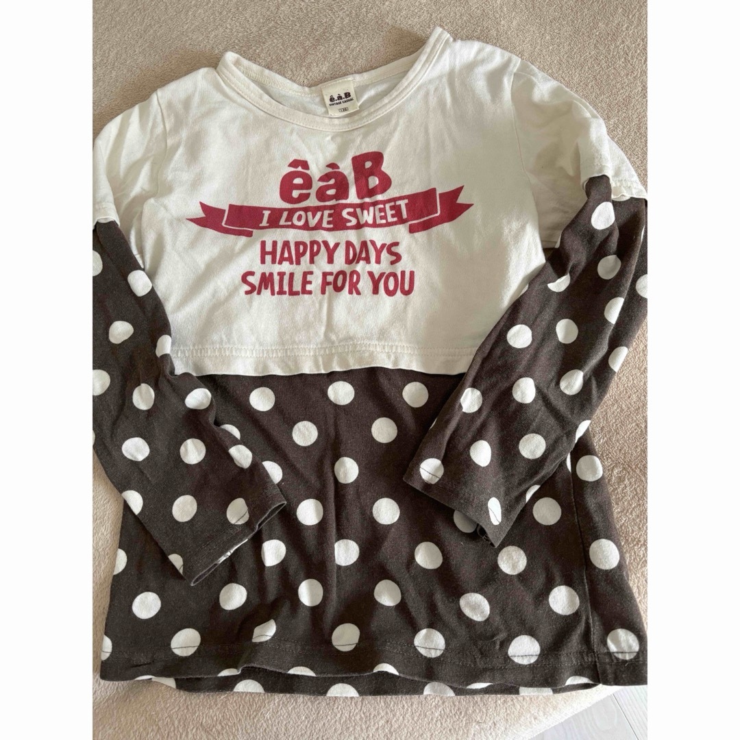 カットソー　 キッズ/ベビー/マタニティのキッズ服女の子用(90cm~)(Tシャツ/カットソー)の商品写真