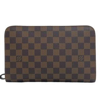 ルイヴィトン(LOUIS VUITTON)のルイヴィトン LOUIS VUITTON セカンドバッグ
 ダミエ サンルイ クラッチ N51993 ブラウン(クラッチバッグ)