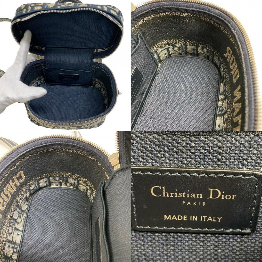 Dior(ディオール)のディオール Dior ショルダーバッグ
 バニティ 2way オブリーク ネイビー レディースのバッグ(ショルダーバッグ)の商品写真