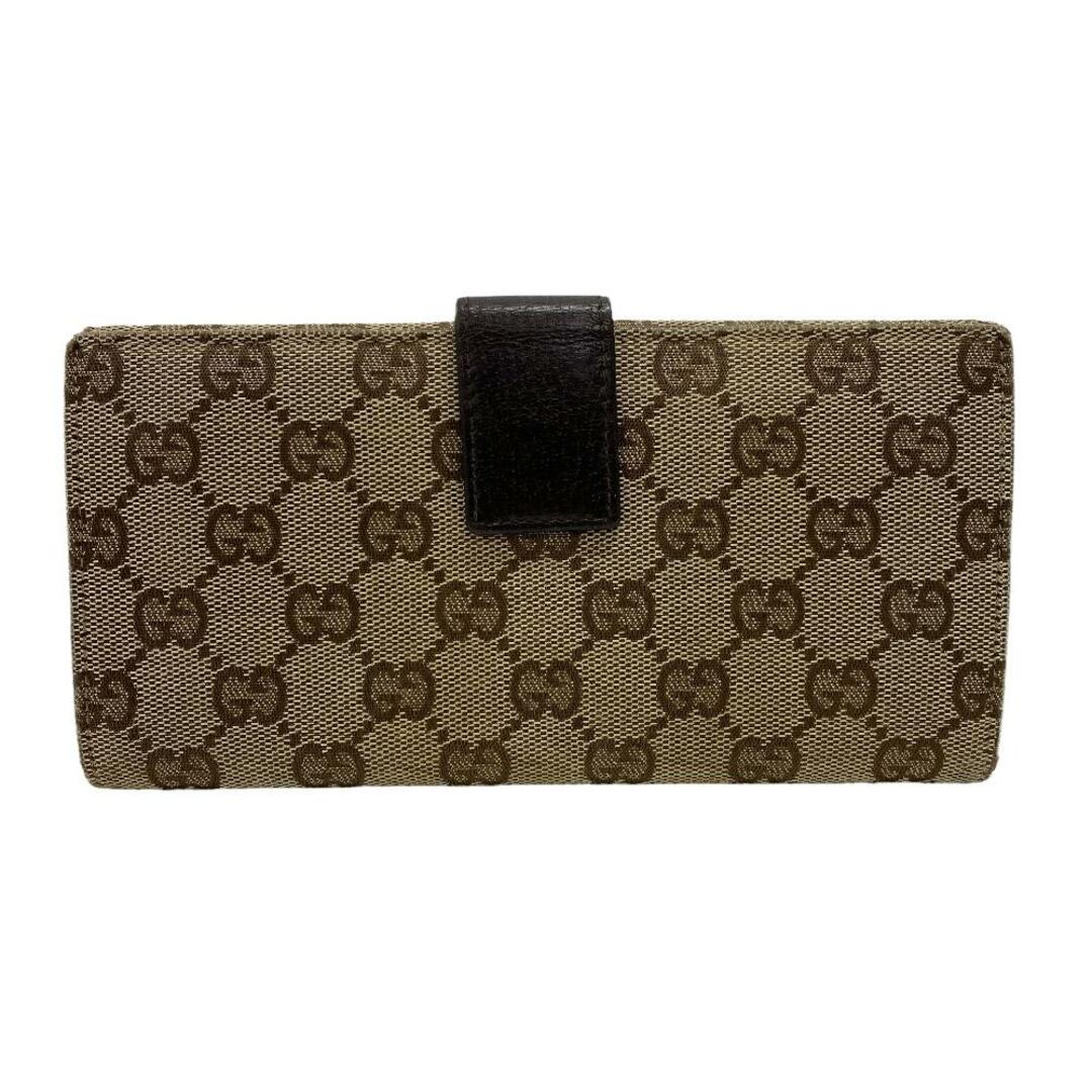 当店人気の限定モデルが再々々入荷☆
 グッチ GG柄 GUCCI GUCCI 120931 長財布
 - GG柄 グッチ GUCCI Ｗホック GGキャンバス Gucci ブラウンの通販 by 120931 Ｗホック ブラウン 二つ折り長財布 ファッション小物 1