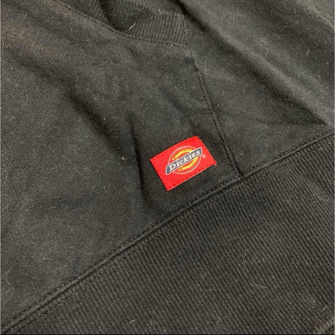 Dickies(ディッキーズ)のDickies ディッキーズ ブラックパーカー 2本ライン S レディースのトップス(パーカー)の商品写真