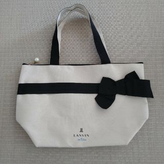 ランバンオンブルー(LANVIN en Bleu)のLANVIN en Bleu 付録　ランバン オン ブルー　リボン　トートバッグ(トートバッグ)