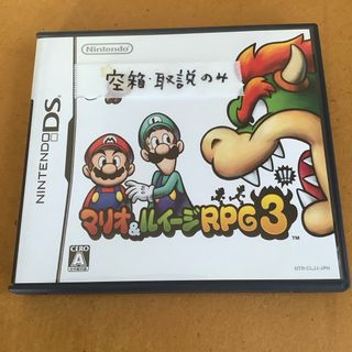 ニンテンドーDS(ニンテンドーDS)の【空箱のみ】マリオ&ルイージRPG３!!!(その他)