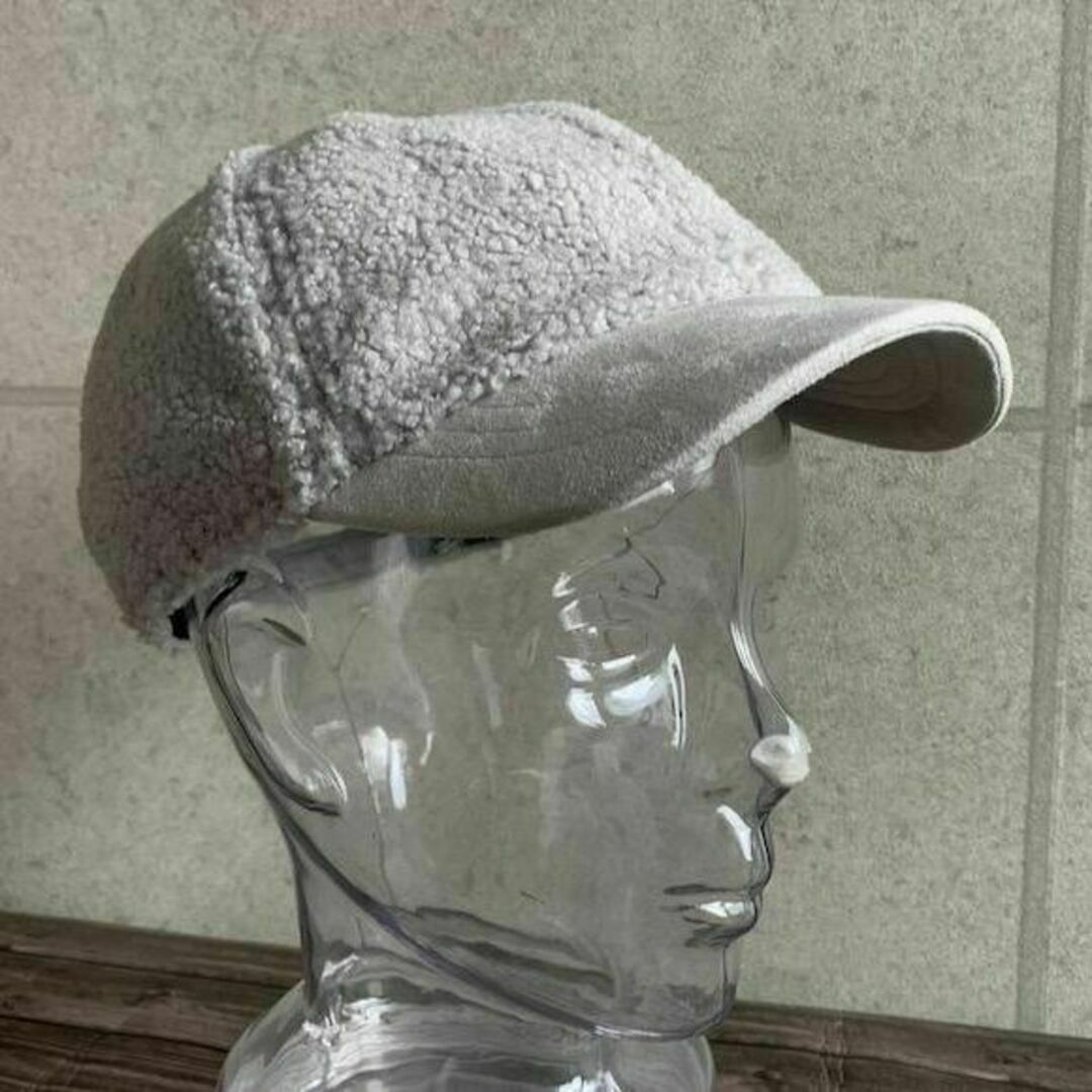 送料込 帽子 プードル ボア スエード アンパイア ボアキャップ 秋冬 男女 G メンズの帽子(キャップ)の商品写真
