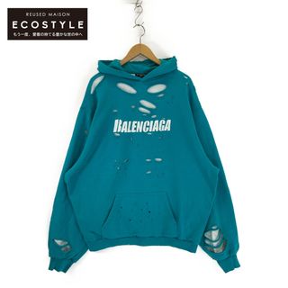 バレンシアガ(Balenciaga)のバレンシアガ 21年製 659403 キャップスデストロイドフーディ XS(パーカー)