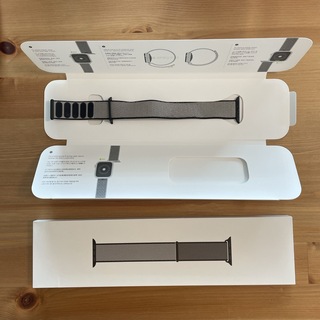 アップルウォッチ(Apple Watch)の【純正】Apple Watch バンド　40mm 箱付き(その他)
