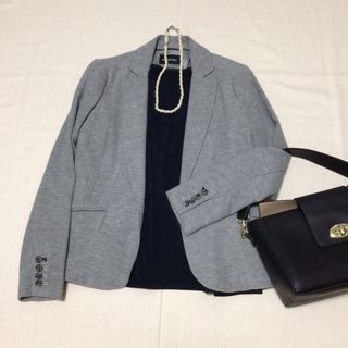 メイソングレイ(MAYSON GREY)の美品 MAYSON GREY メイソングレイ 上質上品な春ジャケット^^☆(テーラードジャケット)