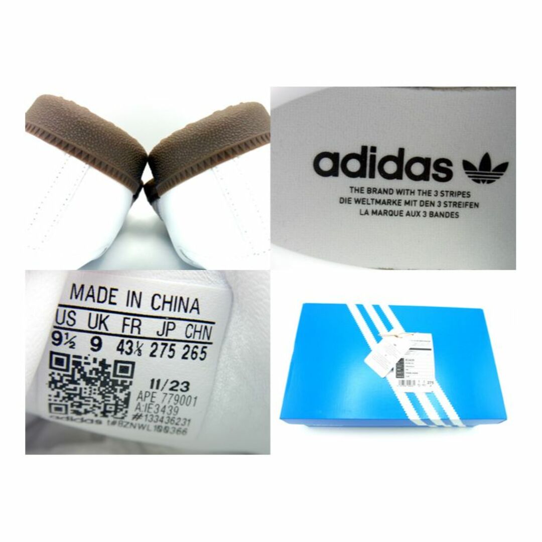 adidas(アディダス)のアディダス adidas ■ 【 SAMBA OG Footwear White Gum IE3439 】 サンバ フットウェア ホワイト ガム スニーカー　f20818 メンズの靴/シューズ(スニーカー)の商品写真