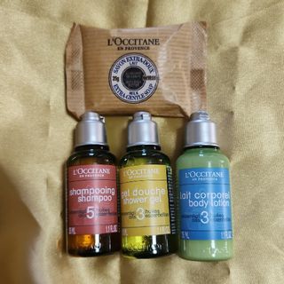 ロクシタン(L'OCCITANE)の♡ロクシタン♡シャンプー＊ボディソープ＊ボディローションの4点セット♡(サンプル/トライアルキット)