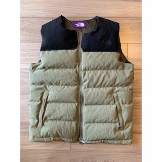 ザノースフェイス(THE NORTH FACE)の【希少カラー】ノースフェイスパープルレーベルLight Nuptse Vest (ダウンベスト)