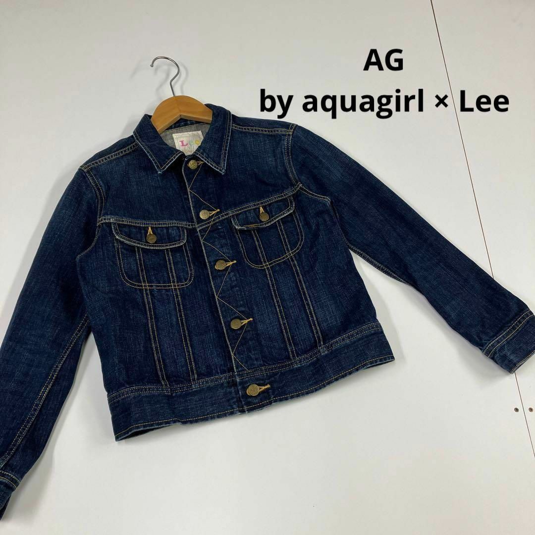 AG by aquagirl(エージーバイアクアガール)のAG by aquagirl Lee リー　デニムジャケット　Gジャン　古着女子 レディースのジャケット/アウター(Gジャン/デニムジャケット)の商品写真